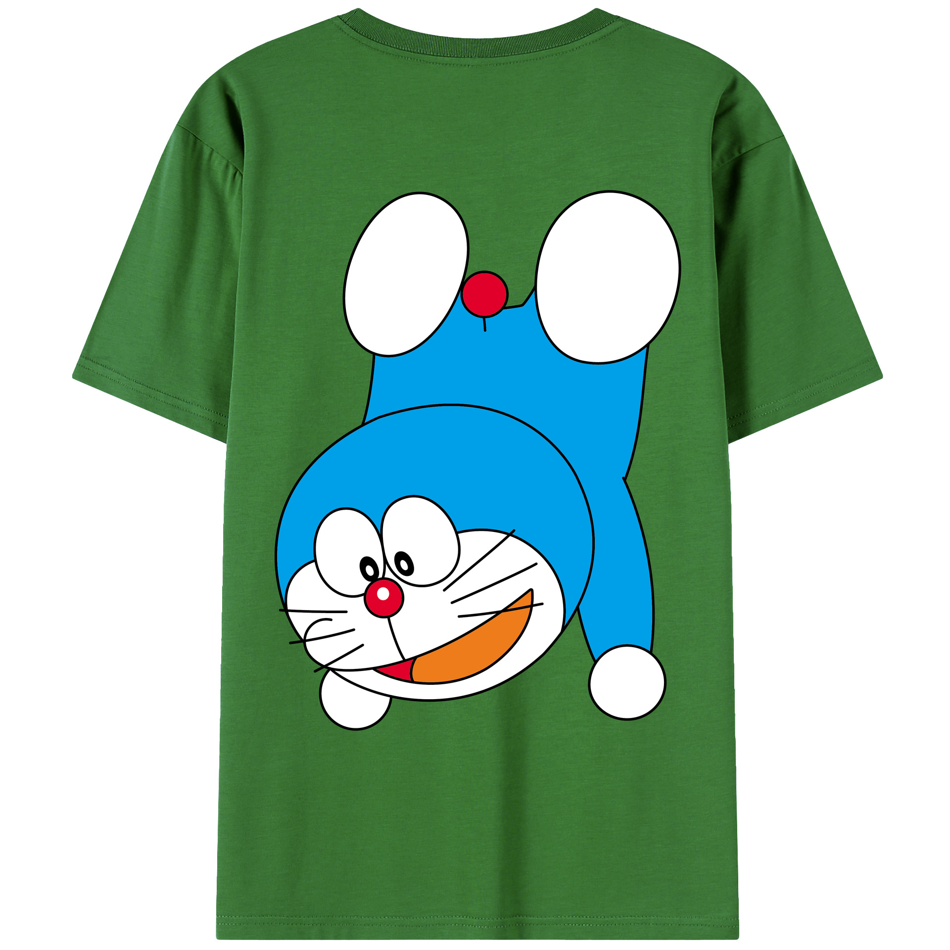 （画像用） ドラえもん Doraemon レディース半袖Tシャツ(バックプリント)